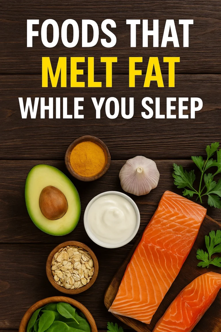 Foods That Melt Fat While You Sleep