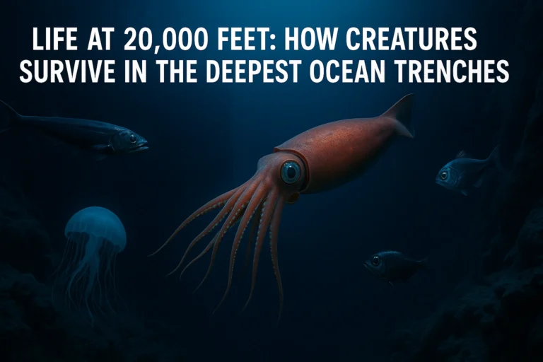 Life at 20,000 Feet: How Creatures Survive in the Deepest Ocean Trenches