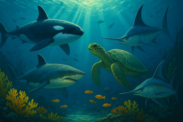 The Role of Ocean Predators in Maintaining a Healthy Marine Ecosystem