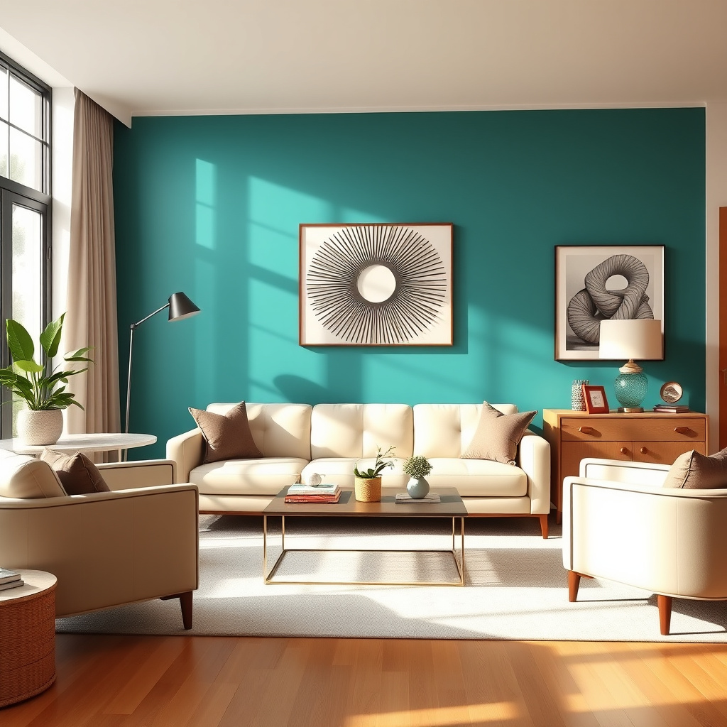 1. Bold Accent Walls